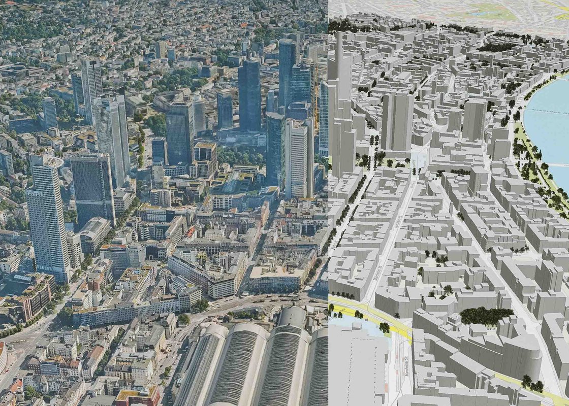 Pedestrian traffic strategy Frankfurt am Main
