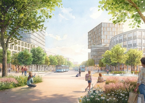 Towards a longer pedestrian zone: Wolfsburg’s Nordkopf is becoming (slightly) car-free