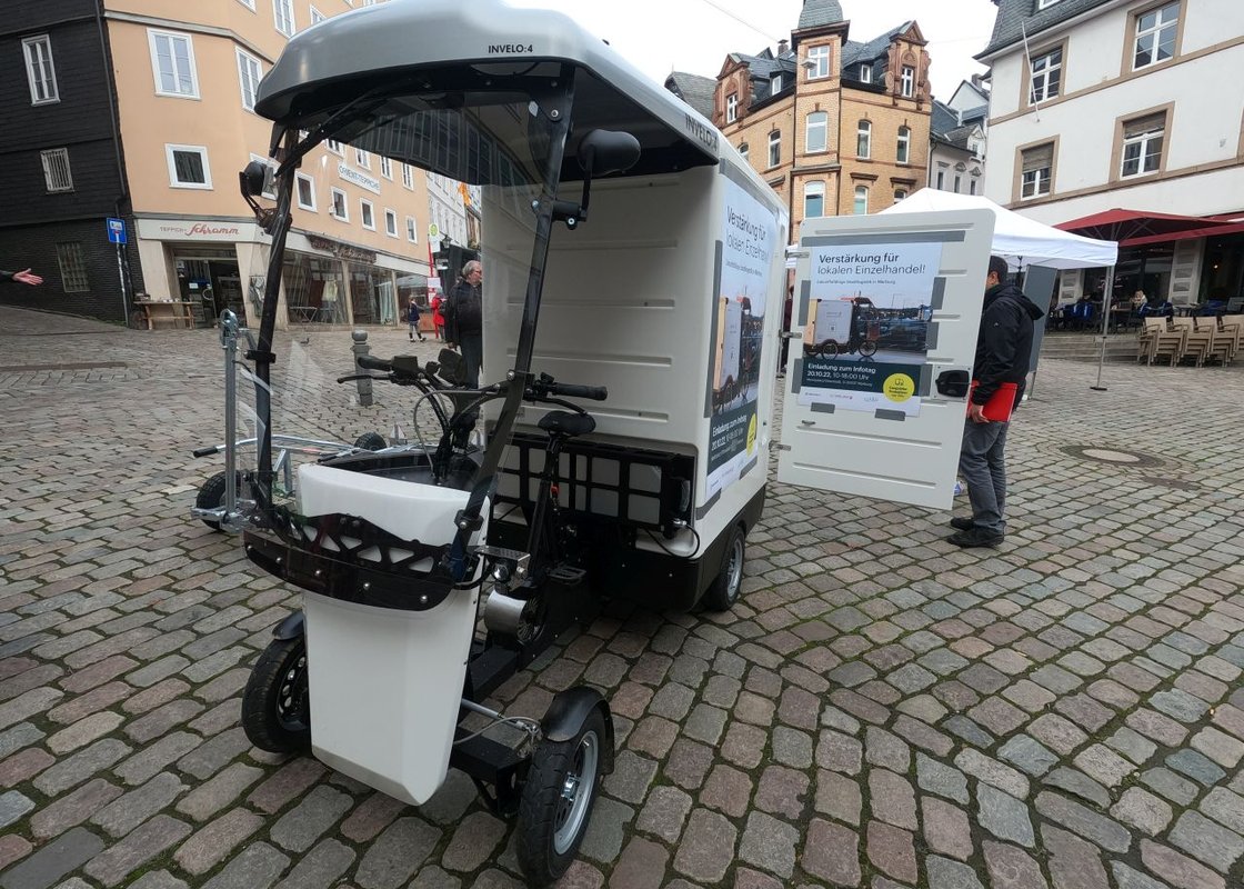Für eine umweltfreundlichere Paketlogistik – Pilotversuch zum Mikro-Hub Konzept in Marburg